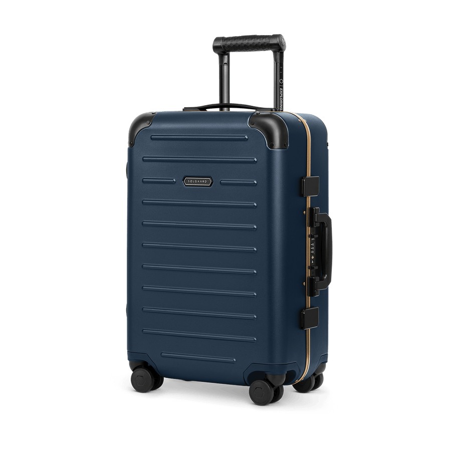 Atlantic Navy/Brushed Gold | Carry-On Closet