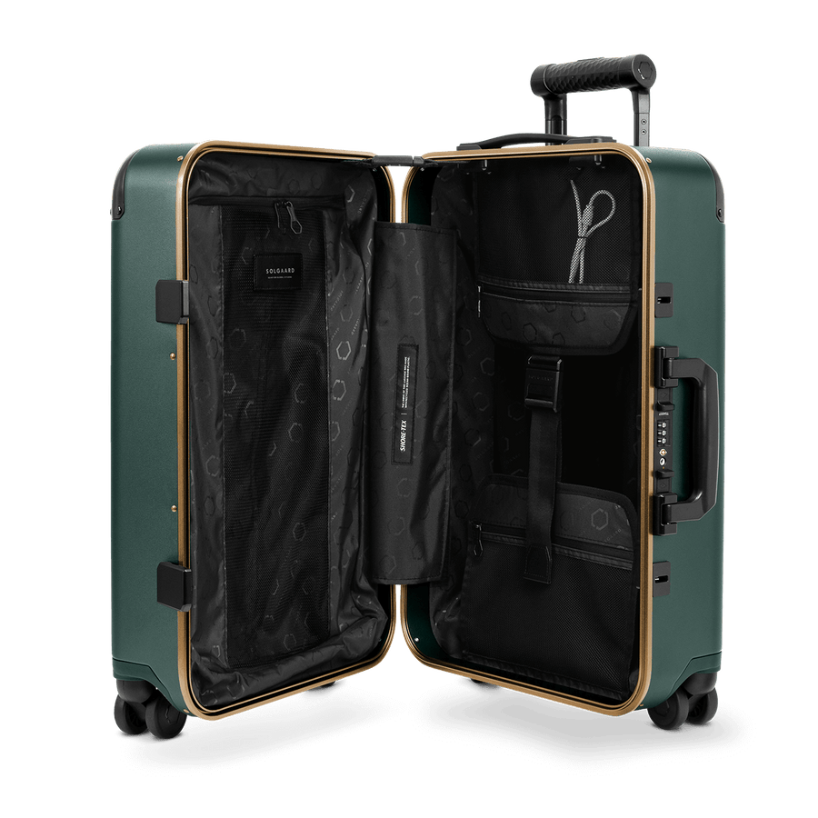 Jade/Brushed Gold | Carry-On Closet Large