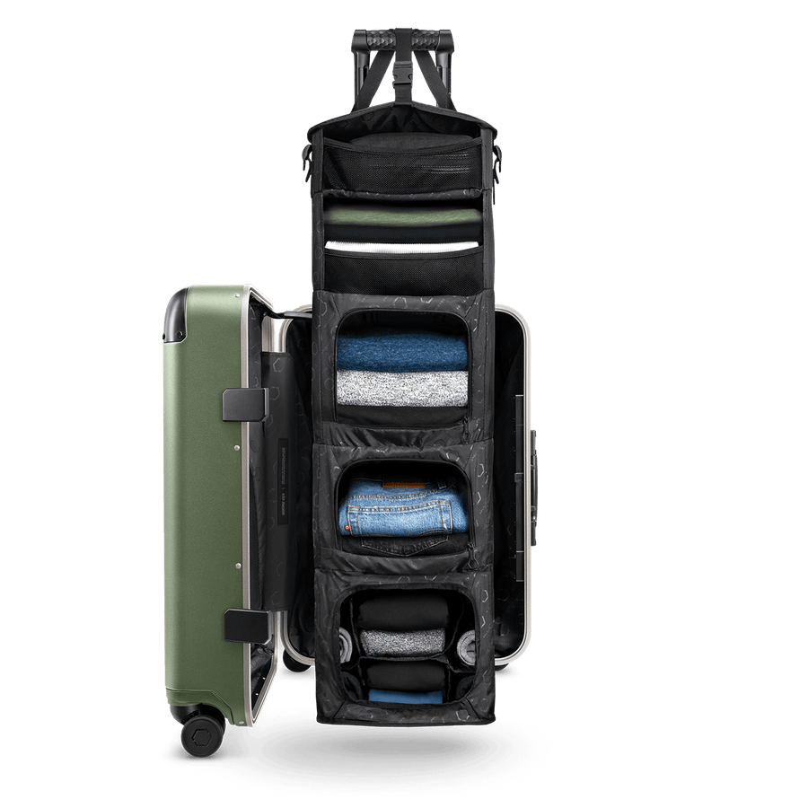 Granada Green/Smoked Platinum | Carry-On Closet Large