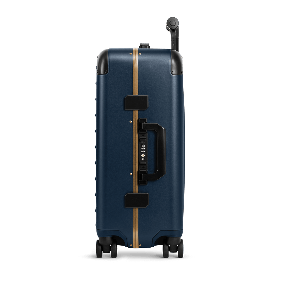 Atlantic Navy/Brushed Gold | Carry-On Closet